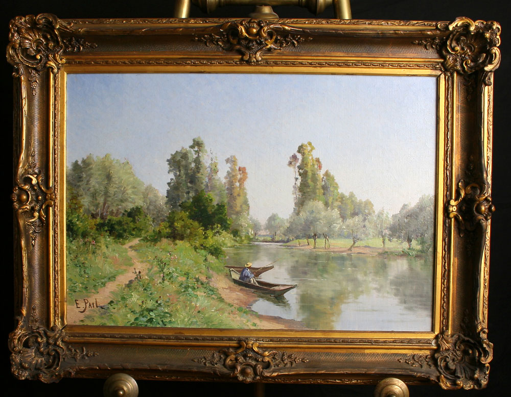 Gorgeous large French Impressionist Oil - Edouard Pail (French 1851 ...