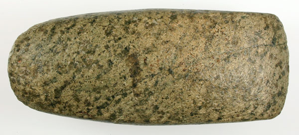 STUNNING AUTHENTIC HIGHLY POLISHED COLORFUL GRANITE CELT  