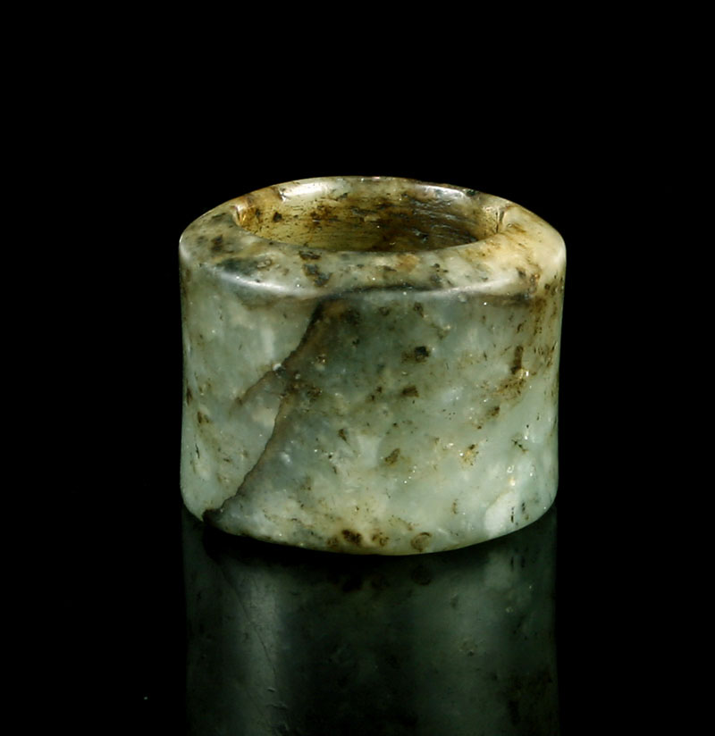 Jade Thumb Ring Qing Dynasty Nephrite